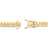 Thumbnail Image 3 of Cuban Link Bracelet Solid 14K Yellow Gold 8.5&quot;