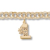Thumbnail Image 1 of #1 Mom Rembrandt Charms Bracelet 14K Yellow Gold 7&quot;