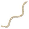 Thumbnail Image 2 of Double Link Rembrandt Charms Bracelet 14K Yellow Gold 7&quot;
