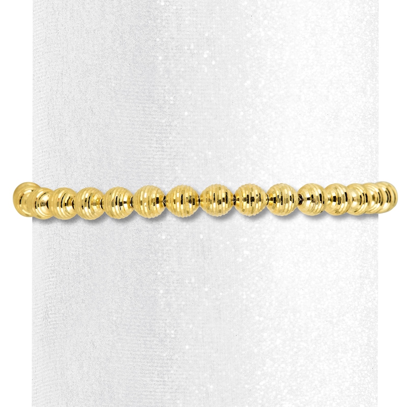 Bolo Bracelet 10K Yellow Gold 9.5"