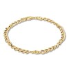 Link Bracelet 10K Yellow Gold 7.5"