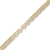 Thumbnail Image 2 of Triple-strand Anklet 14K Yellow Gold 9.5&quot;