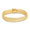 Thumbnail Image 0 of Hollow Bismark Chain Bracelet 10K Yellow Gold 7.5"