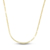 Open Box Chain Necklace 10K Yellow Gold 22"