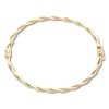 Thumbnail Image 2 of Italian Braided Bangle Bracelet 14K Yellow Gold