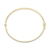 Thumbnail Image 3 of Glitter Flexible Bangle Bracelet 14K Yellow Gold