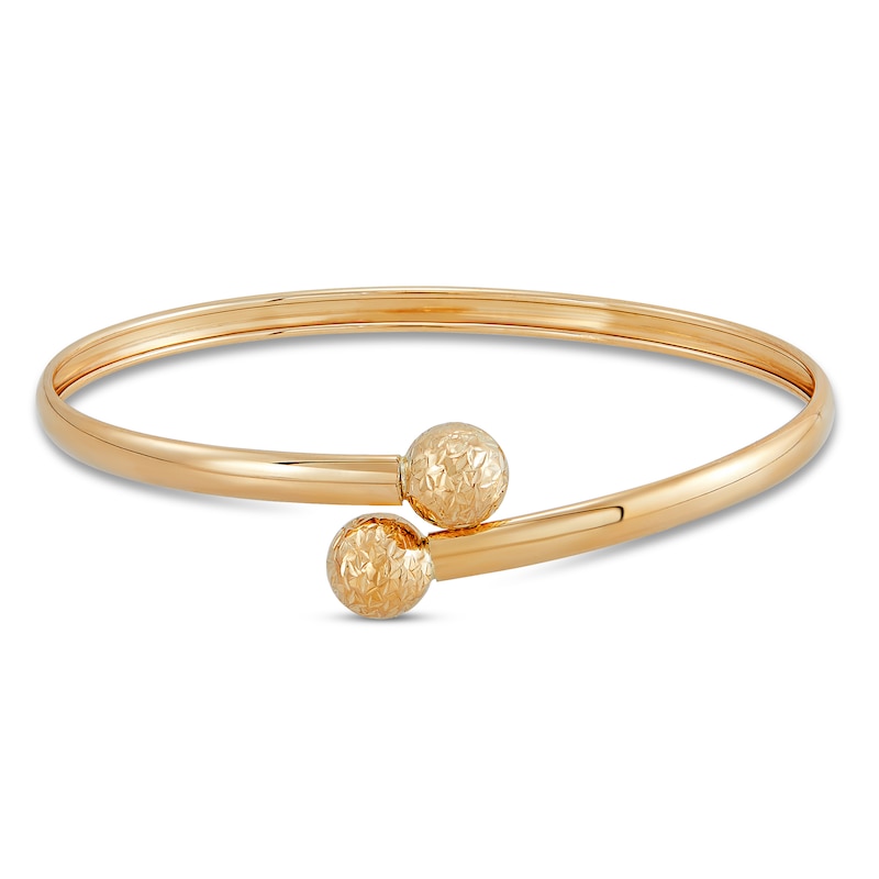 Main Image 1 of Flexible Bangle 10K Yellow Gold