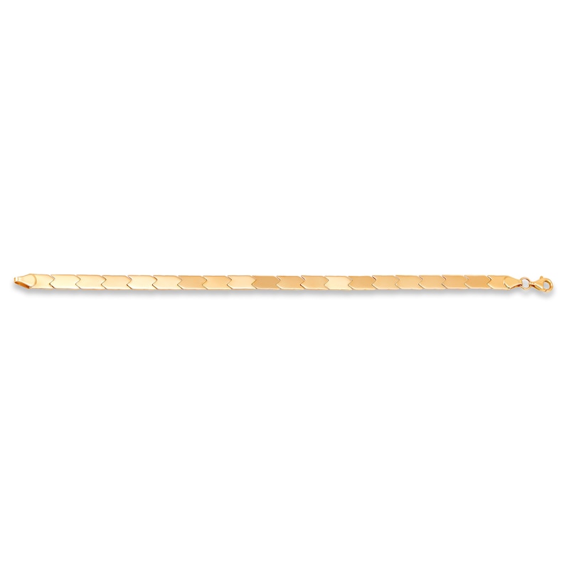 Main Image 3 of Stampato Bracelet 10K Tri-Tone Gold 7.25&quot;