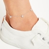 Thumbnail Image 3 of Diamond Anklet 1/10 ct tw 10K White Gold