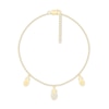 Thumbnail Image 1 of Diamond Pineapple Anklet 10K Yellow Gold 9&quot;