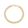 Thumbnail Image 1 of Mariner Link Bracelet Solid 10K Yellow Gold 8.5&quot;