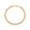 Thumbnail Image 0 of Solid Mariner Link Bracelet 10K Yellow Gold 8.5"