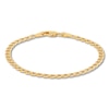 Thumbnail Image 1 of Children's Curb Link Bracelet Hollow 14K Yellow Gold 6&quot;