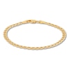 Thumbnail Image 0 of Children's Hollow Curb Link Bracelet 14K Yellow Gold 6"