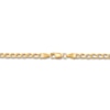 Thumbnail Image 2 of Children's Curb Link Bracelet Hollow 14K Yellow Gold 6&quot;