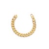 Thumbnail Image 0 of Semi-Solid Cuban Chain Bracelet 10K Yellow Gold 8.5"