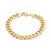 Thumbnail Image 1 of Cuban Chain Bracelet Semi-Solid 10K Yellow Gold 7.5&quot;