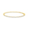 Thumbnail Image 0 of Circle of Gratitude Diamond Bangle Bracelet 1/4 ct tw 10K Two-Tone Gold
