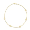 Thumbnail Image 1 of Mariner Chain Anklet 14K Yellow Gold 10&quot;