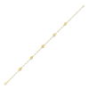 Thumbnail Image 2 of Mariner Chain Anklet 14K Yellow Gold 10&quot;