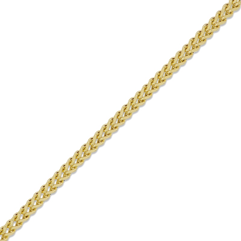 Hollow Curb Chain Necklace & Bracelet Set 10K Yellow Gold