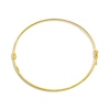 Thumbnail Image 3 of Pattern Bangle Bracelet 14K Yellow Gold