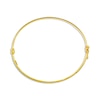 Thumbnail Image 2 of Pattern Bangle Bracelet 14K Yellow Gold