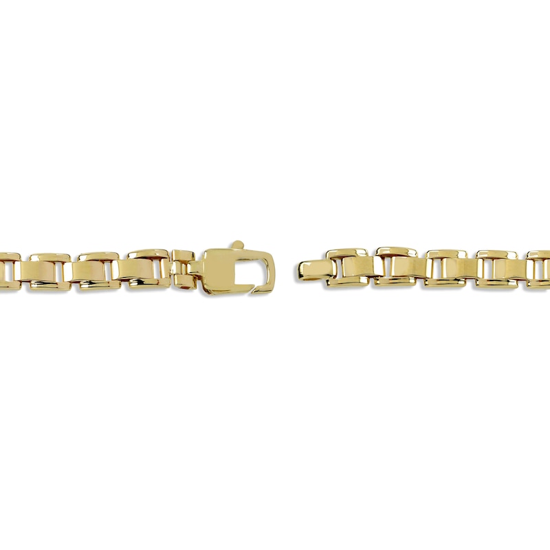 Men's ID Bracelet 10K Yellow Gold 8.5"