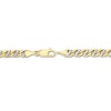 Thumbnail Image 2 of Mariner Chain Bracelet Hollow 10K Two-Tone Gold 8.5&quot;
