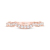 Thumbnail Image 2 of THE LEO First Light Diamond Round-Cut Wedding Band 1/4 ct tw 14K Rose Gold