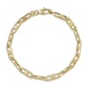 Thumbnail Image 1 of Mariner Link Bracelet 10K Yellow Gold 8.5&quot;