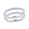 Thumbnail Image 1 of THE LEO Diamond Enhancer Ring 1/2 ct tw Round-cut 14K White Gold