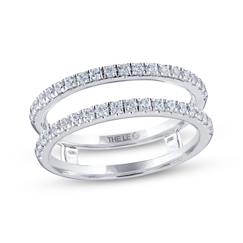 Main Image 1 of THE LEO Diamond Enhancer Ring 1/2 ct tw Round-cut 14K White Gold