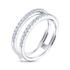 Thumbnail Image 2 of THE LEO Diamond Enhancer Ring 1/2 ct tw Round-cut 14K White Gold