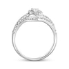 Emerald-Cut Diamond Engagement Ring 3/4 ct tw 14K White Gold