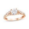 Thumbnail Image 1 of Round-Cut Diamond Engagement Ring 1-1/5 ct tw 14K Rose Gold