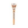 Thumbnail Image 3 of Round-Cut Diamond Engagement Ring 1-1/5 ct tw 14K Rose Gold