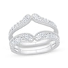 Thumbnail Image 1 of Now + Forever Vintage-Inspired Round-Cut Diamond Paisley Enhancer Ring 3/4 ct tw 14K White Gold
