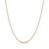 Thumbnail Image 2 of Toggle Hollow Rope Chain Necklace 10K Yellow Gold 17.75"