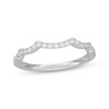 Thumbnail Image 7 of Neil Lane Artistry Lab-Grown Diamond Scalloped Wedding Band 1/4 ct tw 14K White Gold