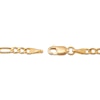 Thumbnail Image 2 of Children's Figaro Chain Bracelet Solid 14K Yellow Gold 6"