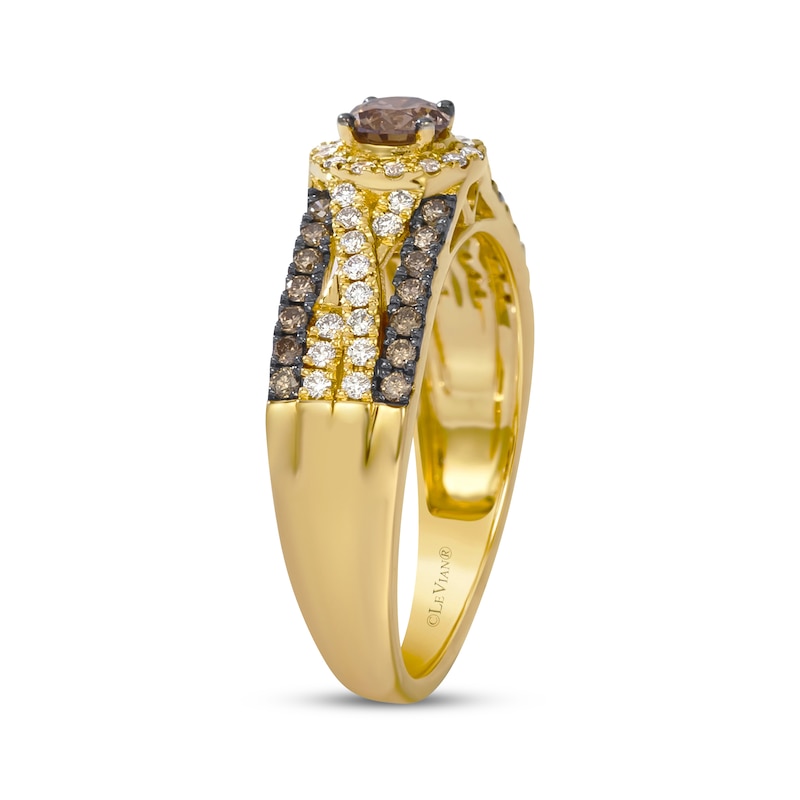 Main Image 2 of Le Vian Diamond Ring 7/8 ct tw 14K Honey Gold