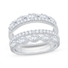 Thumbnail Image 1 of Now + Forever Lab-Grown Diamonds Marquise & Round-Cut Enhancer Ring 1-1/2 ct tw 14K White Gold