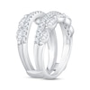 Thumbnail Image 2 of Now + Forever Lab-Grown Diamonds Marquise & Round-Cut Enhancer Ring 1-1/2 ct tw 14K White Gold