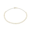 Thumbnail Image 1 of Butterfly Link Anklet Solid 10K Yellow Gold 10&quot;