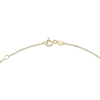 Thumbnail Image 3 of Butterfly Link Anklet Solid 10K Yellow Gold 10&quot;