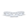 Thumbnail Image 3 of Now + Forever Lab-Grown Diamonds Marquise & Round-Cut Two-Row Contour Ring 3/4 ct tw 14K White Gold