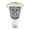 Thumbnail Image 3 of True Fans Houston Texans Championship Ring Sterling Silver & 10K Yellow Gold Ring