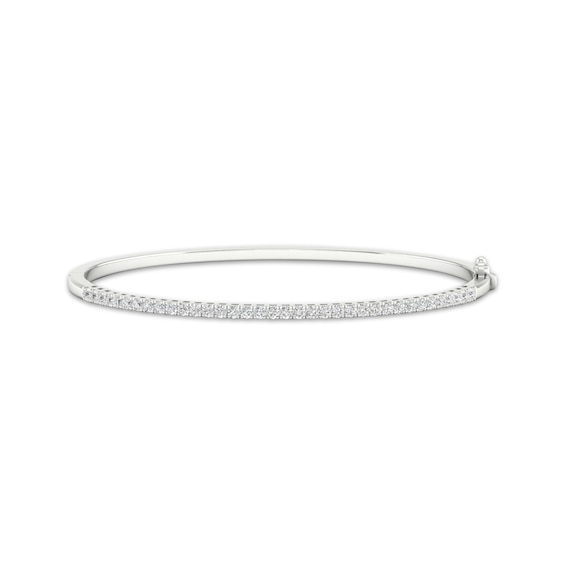 KAY Lab-Grown Diamonds Bangle Bracelet 1 ct tw 14K White Gold