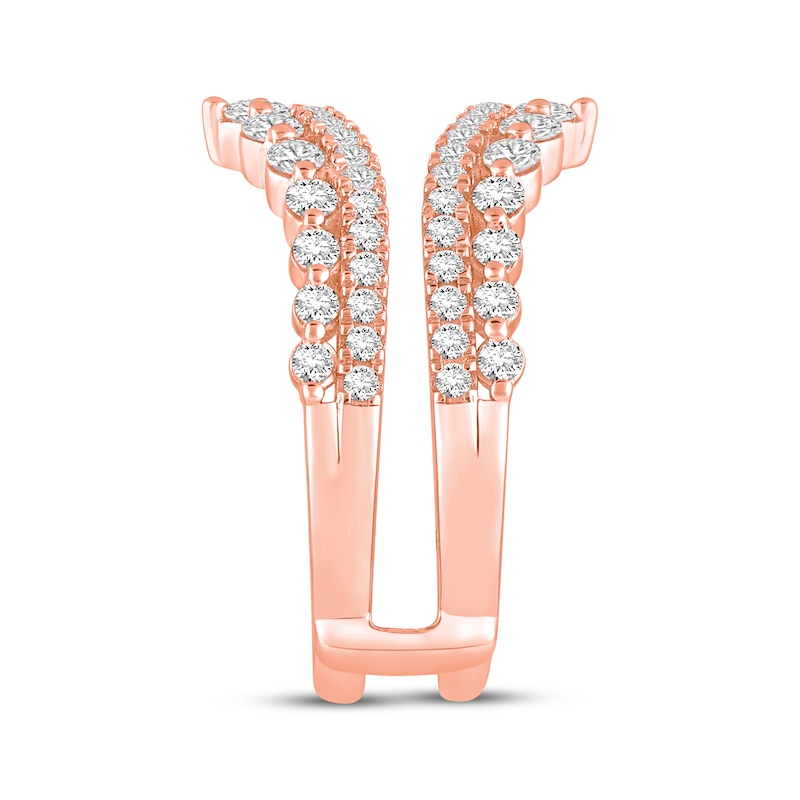 Main Image 2 of Now + Forever Diamond Contour Enhancer Ring 1 ct tw 14K Rose Gold